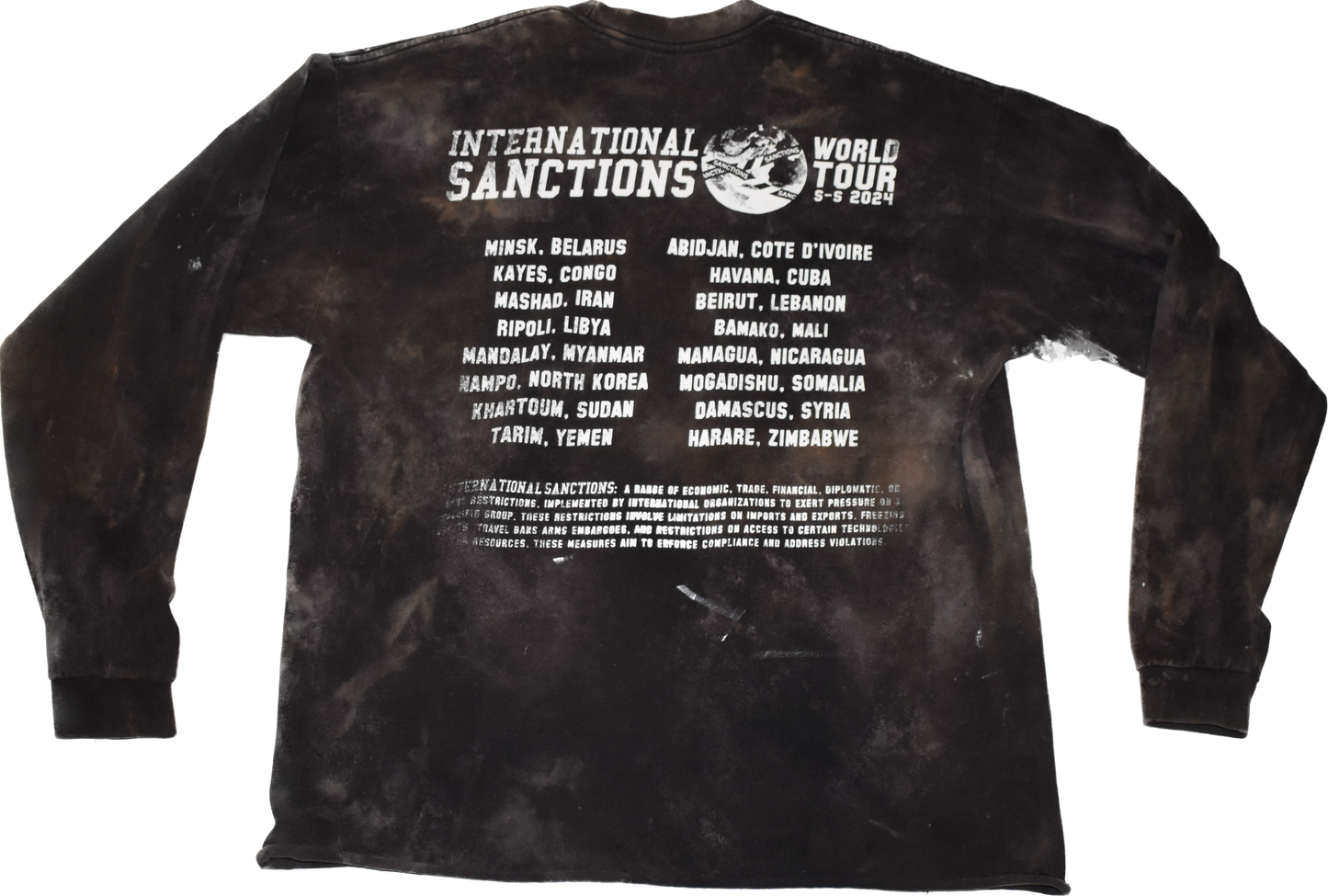 WORLD TOUR LONG SLEEVE SHIRT